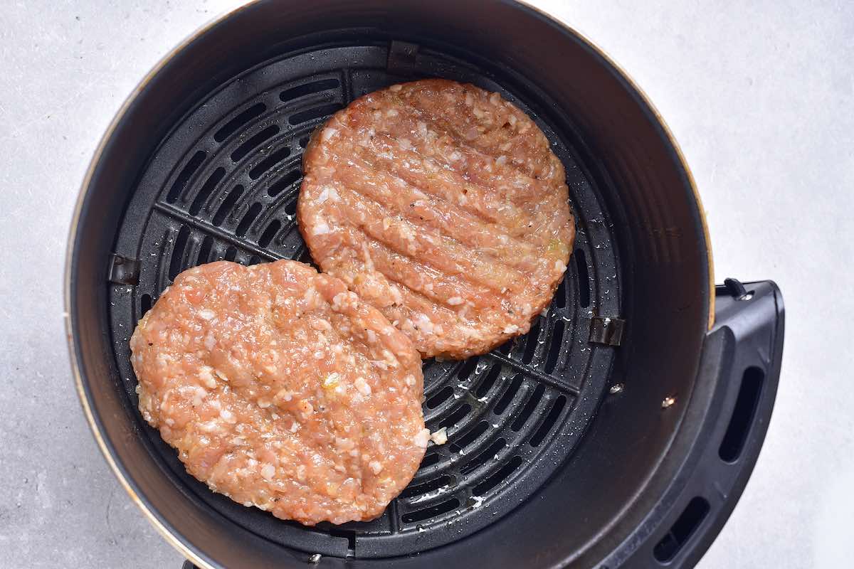 chicken patties in air fryer