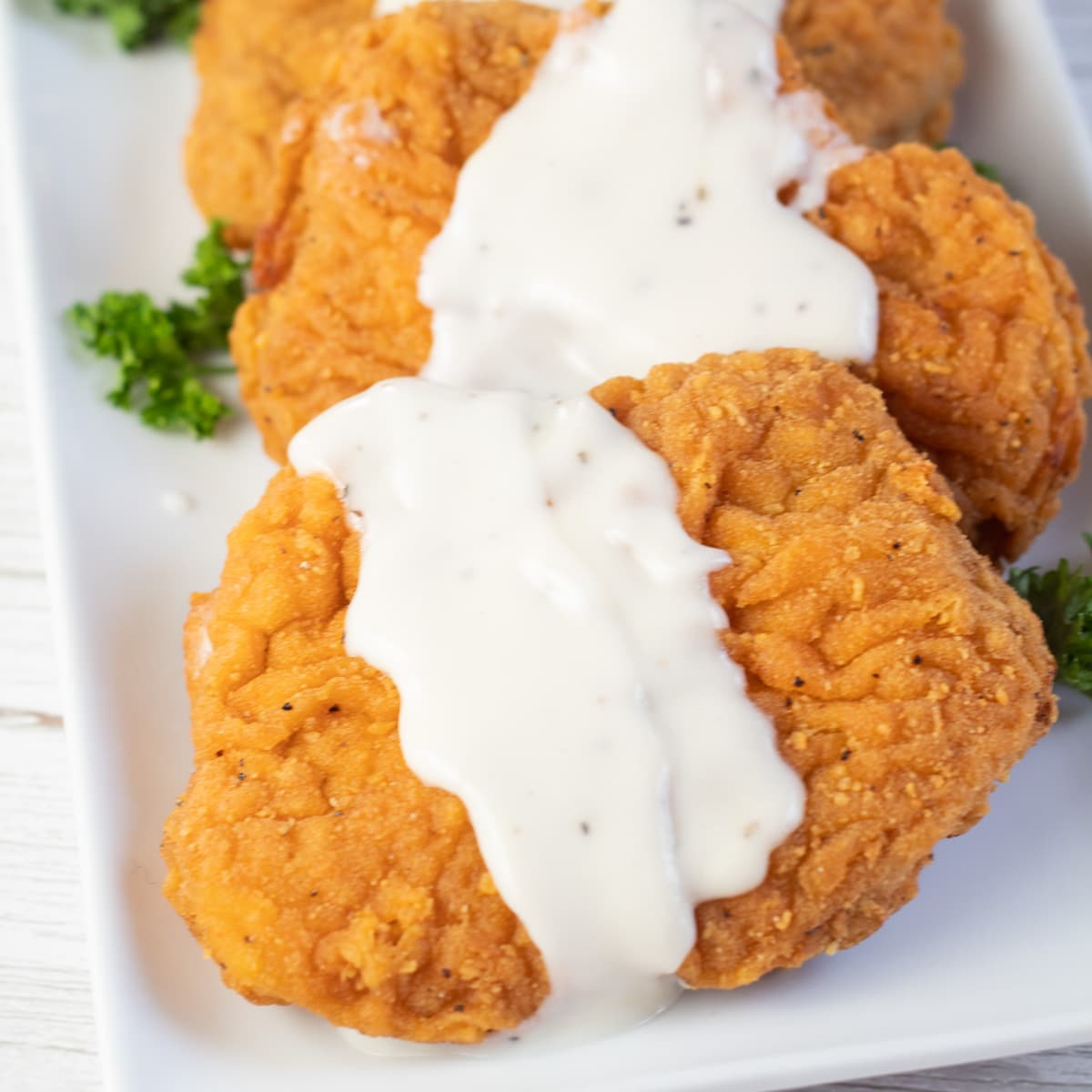 air fryer chicken fried steak