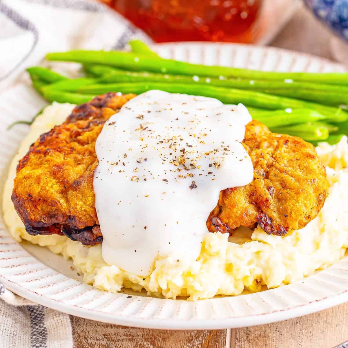 air fryer chicken fried steak